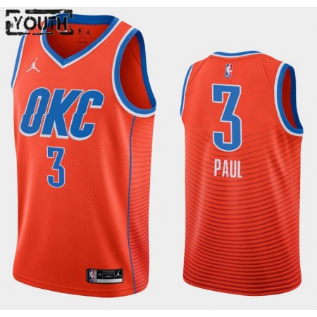 Maillot Basket Oklahoma City Thunder Chris Paul 3 2020-21 Jordan Brand Statement Edition Swingman - Enfant